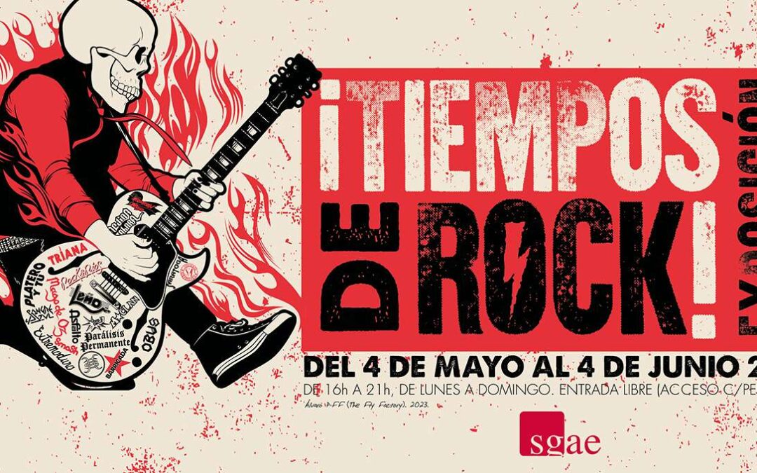 Exposición Tiempos del Rock en la SGAE