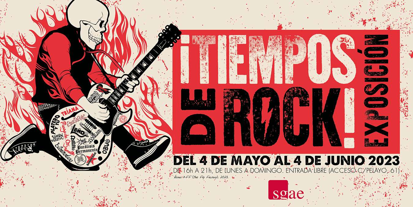 Exposición Tiempos del Rock en la SGAE